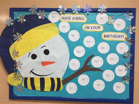 January birthday bulletin board | Birthday bulletin, Birthday board ...