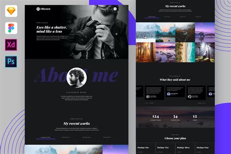 Free Figma Portfolio Templates