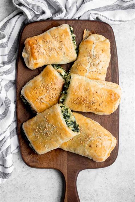 Spinach Cheese Rolls - Ahead of Thyme