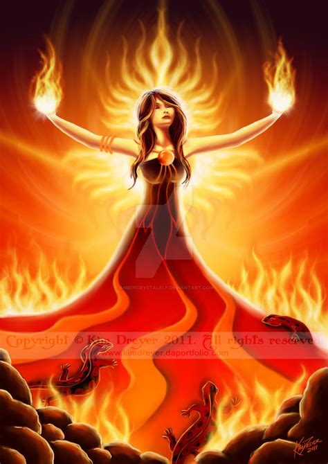 Fire Elemental by AmberCrystalElf on DeviantArt