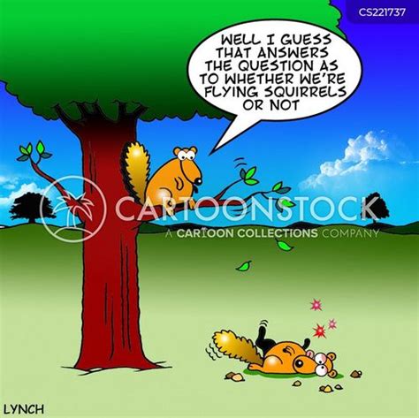 Flying Squirrel Cartoons and Comics - funny pictures from CartoonStock