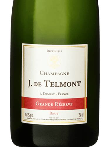 N.V. J. de Telmont Grande Réserve Brut Champagne | Vivino US