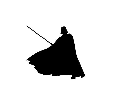 Darth Vader Mask Silhouette at GetDrawings | Free download