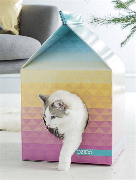 Stylish cat playhouse- A touch of Scandinavian design to decorate your home. The playhouses are ...