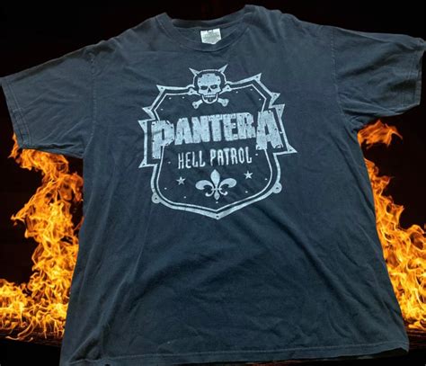 Vintage 1998 PANTERA Tour T-shirt Heavy Metal Rock Hell Patrol | Etsy