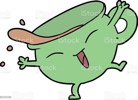 Cartoon Teacup Stock Illustration - Download Image Now - Animal, Art, Cartoon - iStock