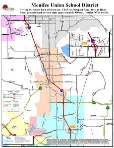 Menifee Zip Code Map