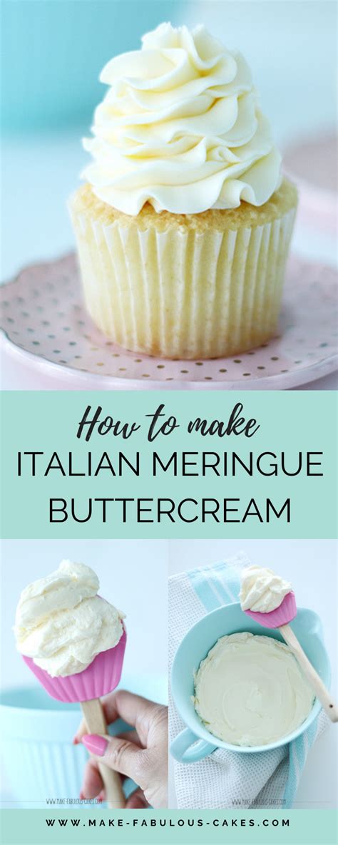 Buttercream Frosting - Italian Meringue Buttercream