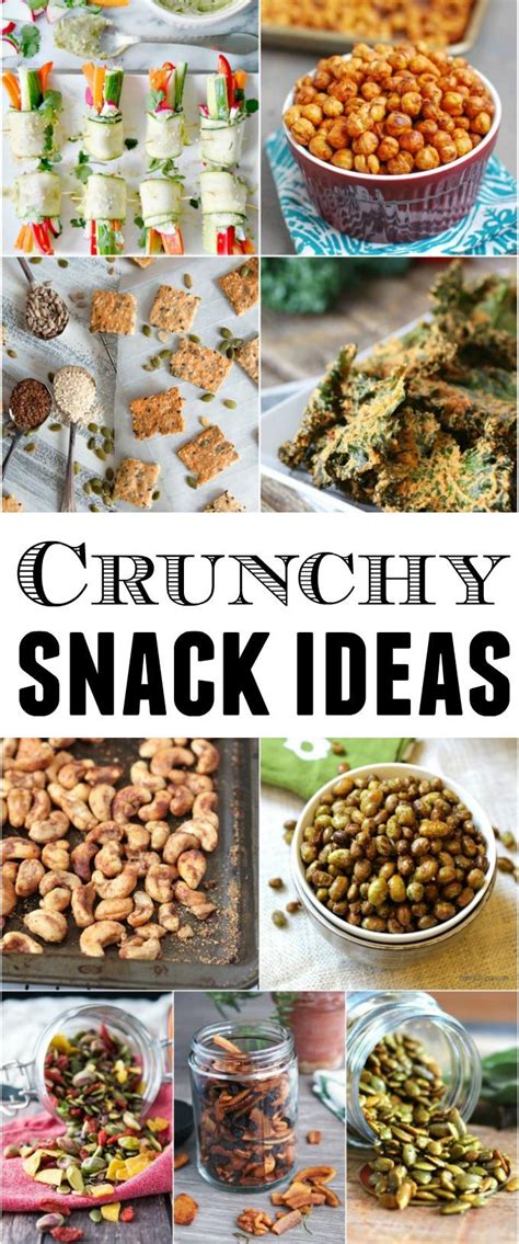 9 Healthy Crunchy Snacks