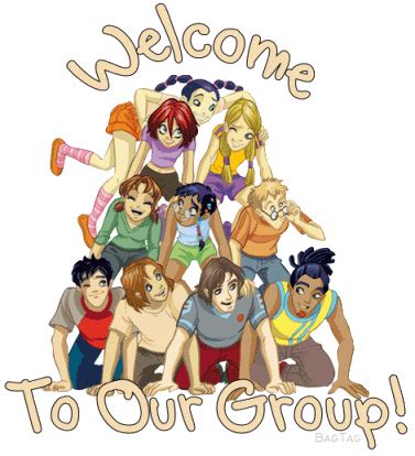 Welcome_to_the_Group-WelcomeToOurGroup-animated.gif (377×414) | Welcome to the group, Welcome ...