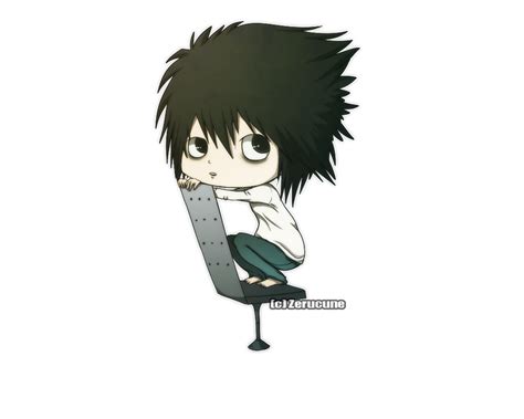 Chibi-Lawliet by Zerucune on DeviantArt