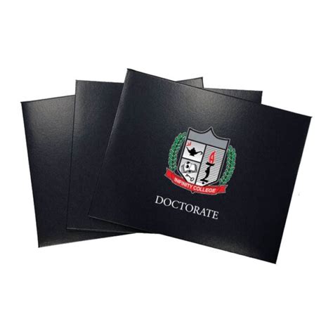 Full Color 11 x 14 Black Diploma Cover - Graduation Ink