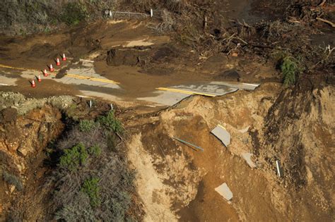 California Landslides Left a Hole in Highway 1 - InsideHook