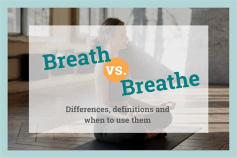 Breathe vs Breath: What Is the Difference?