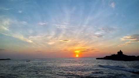 Kanyakumari sunrise | Sunrise, Celestial, Sunset