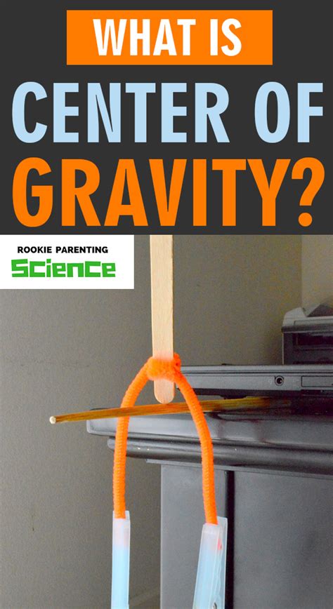 Center of Gravity Experiment | Gravity experiments, Science experiments kids, Gravity science