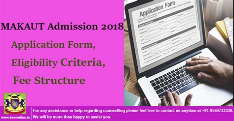 MAKAUT Admission 2018: Application Form, Eligibility Criteria, Fee ...