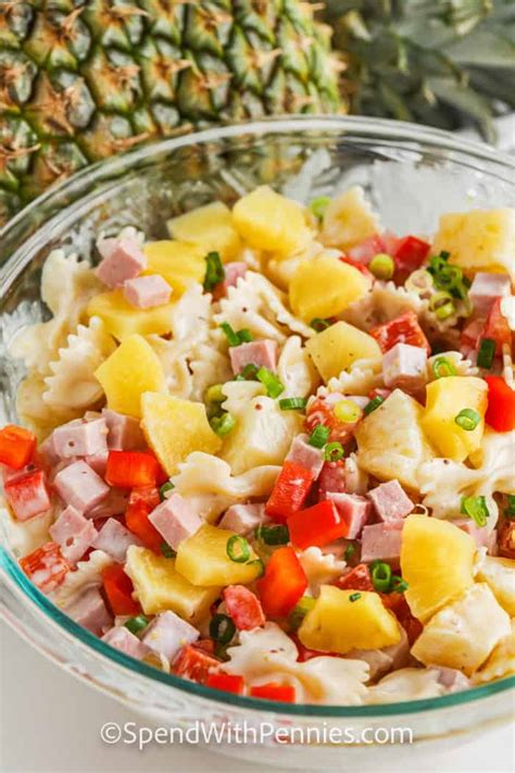 Ham & Pineapple Pasta Salad – Cartizzle