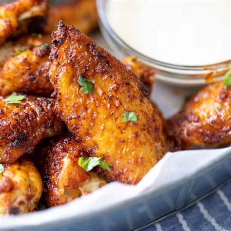 The Best Air Fryer Chicken Wings Recipe | A Mind "Full" Mom