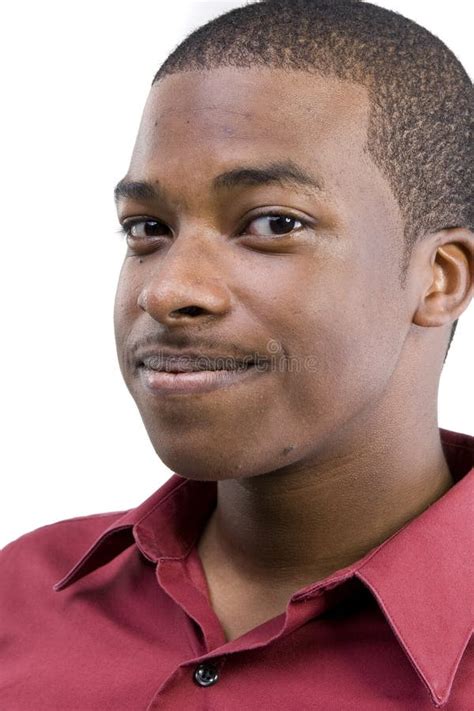 African American Male Model Stock Photo - Image of chin, portrait: 3408086