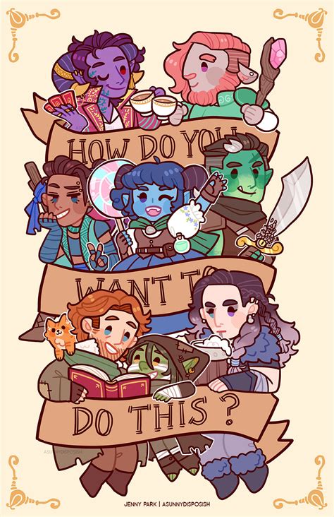 Critical Role Mighty Nein How Do You Want To Do | Etsy