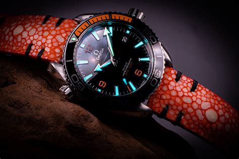 The straps for OMEGA Seamaster Planet Ocean 600