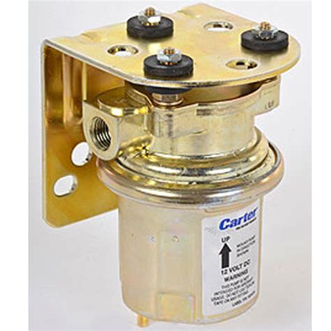 Universal Rotary Vane Electric Fuel Pump 72GPH 5PSI - Carter