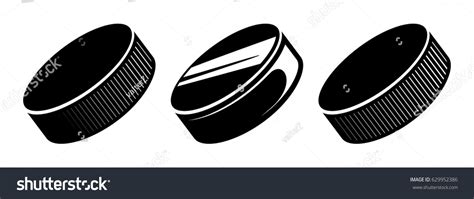 Hockey Pucks Stock Vector (Royalty Free) 629952386 | Shutterstock