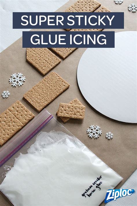 Super Sticky “Glue” Icing | Gingerbread house frosting, Graham cracker ...