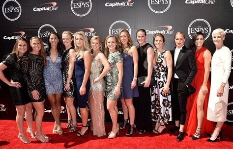 U.S. Women's National Soccer Team from 2015 ESPY Awards Red Carpet ...