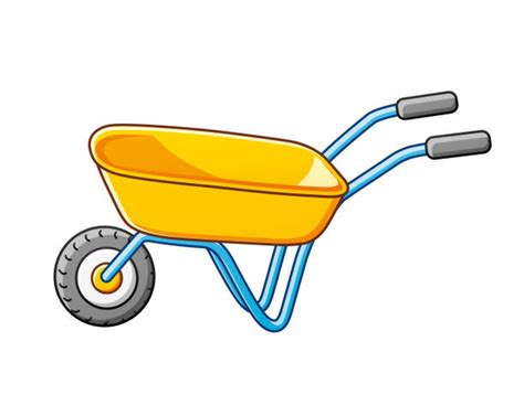 Cartoon Of Wheelbarrow Illustrations, Royalty-Free Vector Graphics ...