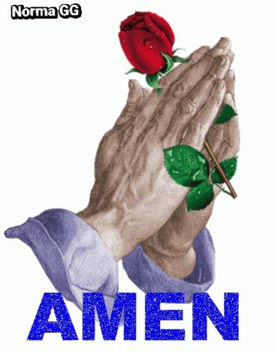 Amen Pray GIF - Amen Pray Rose - Discover & Share GIFs