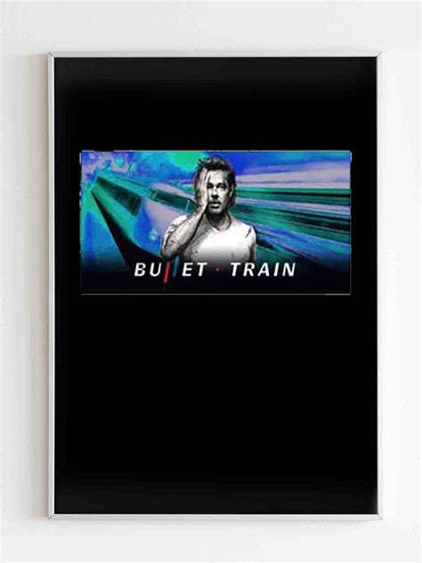 Bullet Train Brad Pitt Assassins Tokyo Movie Poster