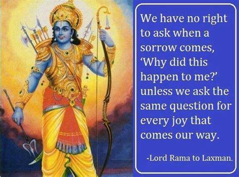 Lord Rama to Laxman | Ramayana quotes, Hindu quotes, Radha krishna quotes