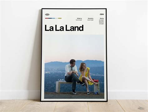 La La Land - Ryan Gosling, Emma Stone Movie Poster | Architeg Prints