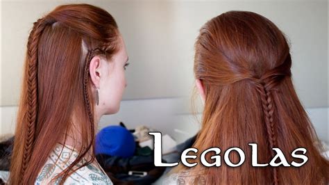 Lord of the Rings Hair Tutorial for Men - Legolas - YouTube