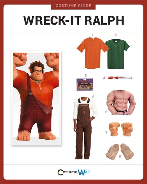 Dress Like Wreck-It Ralph | Wreck it ralph costume, Wreck it ralph ...