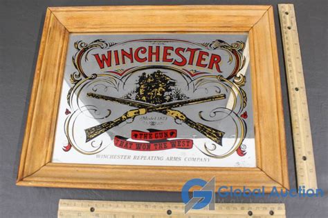 Winchester Guns Advertising Mirror