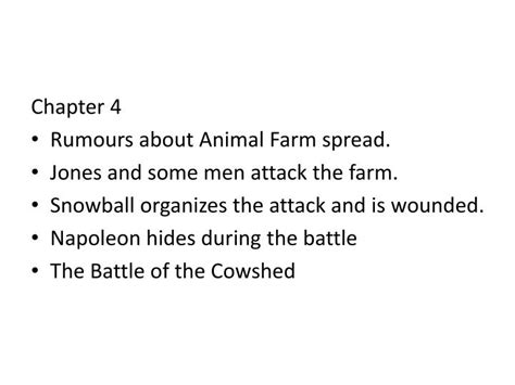 PPT - Animal Farm - Summaries PowerPoint Presentation - ID:2509118