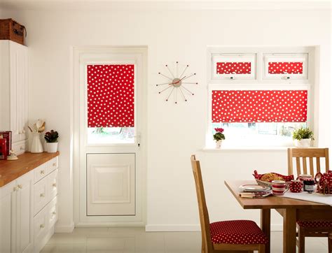 Our #Dotty Red Roller blind gives a sizzling hot splash of vibrant # ...