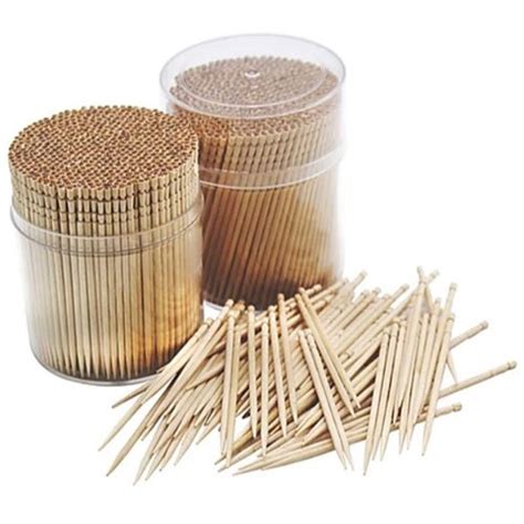 Wooden Toothpick at Rs 20/box | Wooden Cutlery in Indore | ID: 21902251555