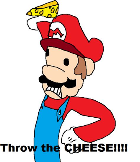 Throw the cheese by DamnNintendoFan on DeviantArt