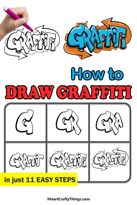 Graffiti Drawing - How To Draw Graffiti Step By Step