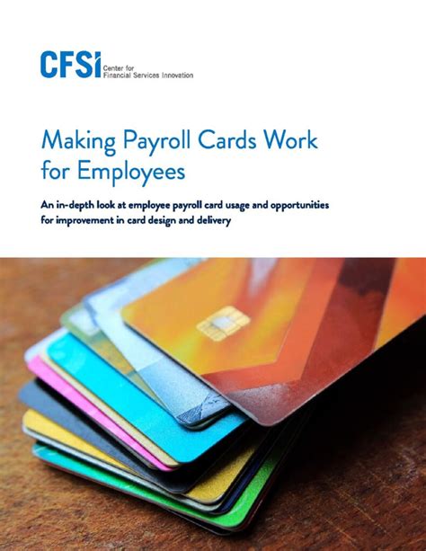 Making payroll cards work for employees – Digital Wages