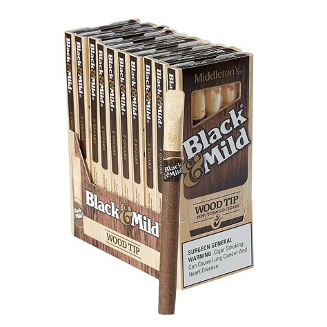 Middleton's Black & Mild Cigars - Regular 10 packs of 5 - Windy City Cigars