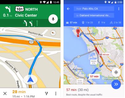 Route Google Maps Driving Directions - What's New