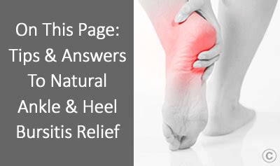 Heel Bursitis Treatment | OSMO Patch US