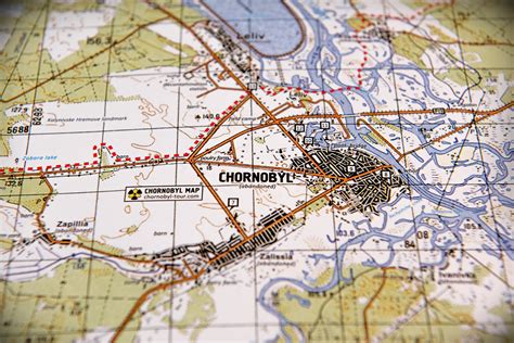 The first full detailed map of the Chornobyl Zone with places of interest » CHORNOBYL TOUR 2020 ...