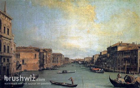 The Grand Canal by Canaletto - Oil Painting Reproduction