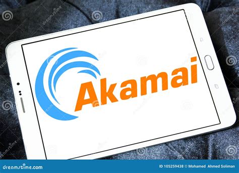 Akamai Technologies logo editorial stock photo. Image of samsung ...